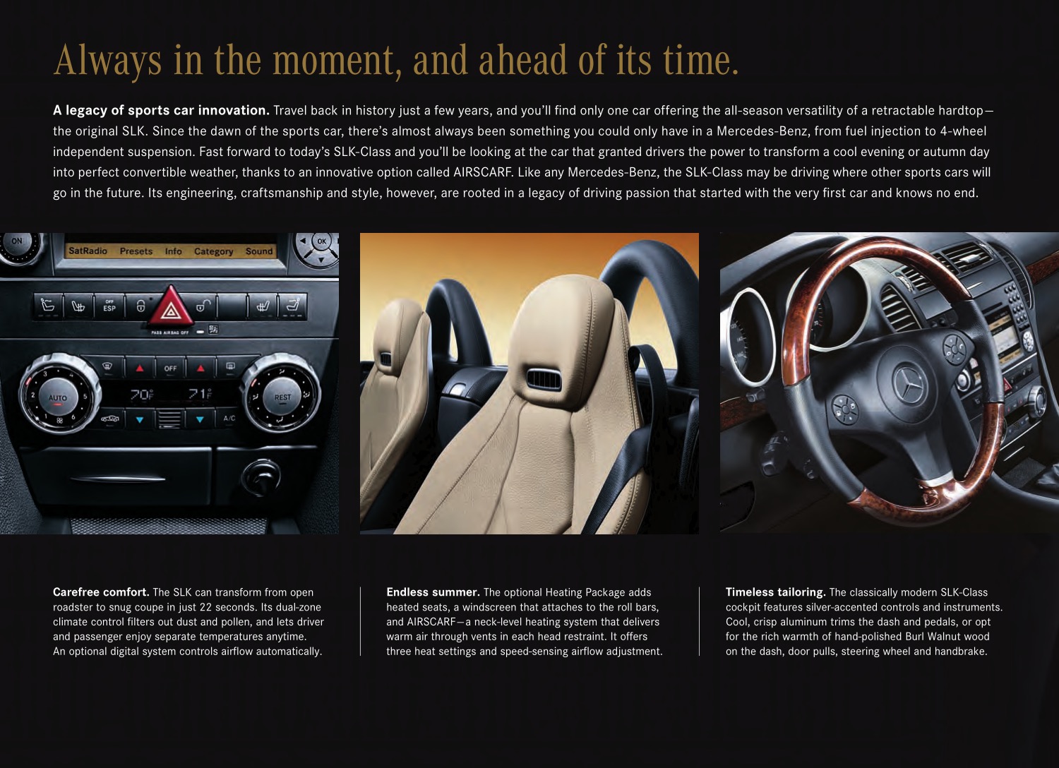 2011 Mercedes-Benz SLK Brochure Page 12